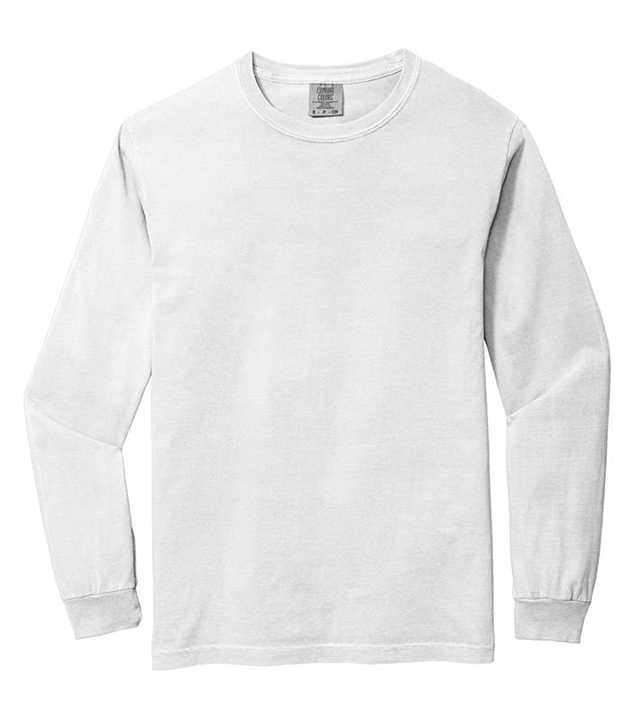 COMFORT COLORS® HEAVYWEIGHT RING SPUN LONG SLEEVE TEE.